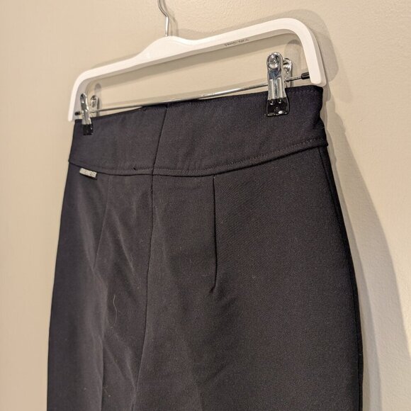 Obermeyer Ski Pants Women's Vintage Stirrup Black Wool Nylon Y2K - Size 10L - Picture 4 of 10